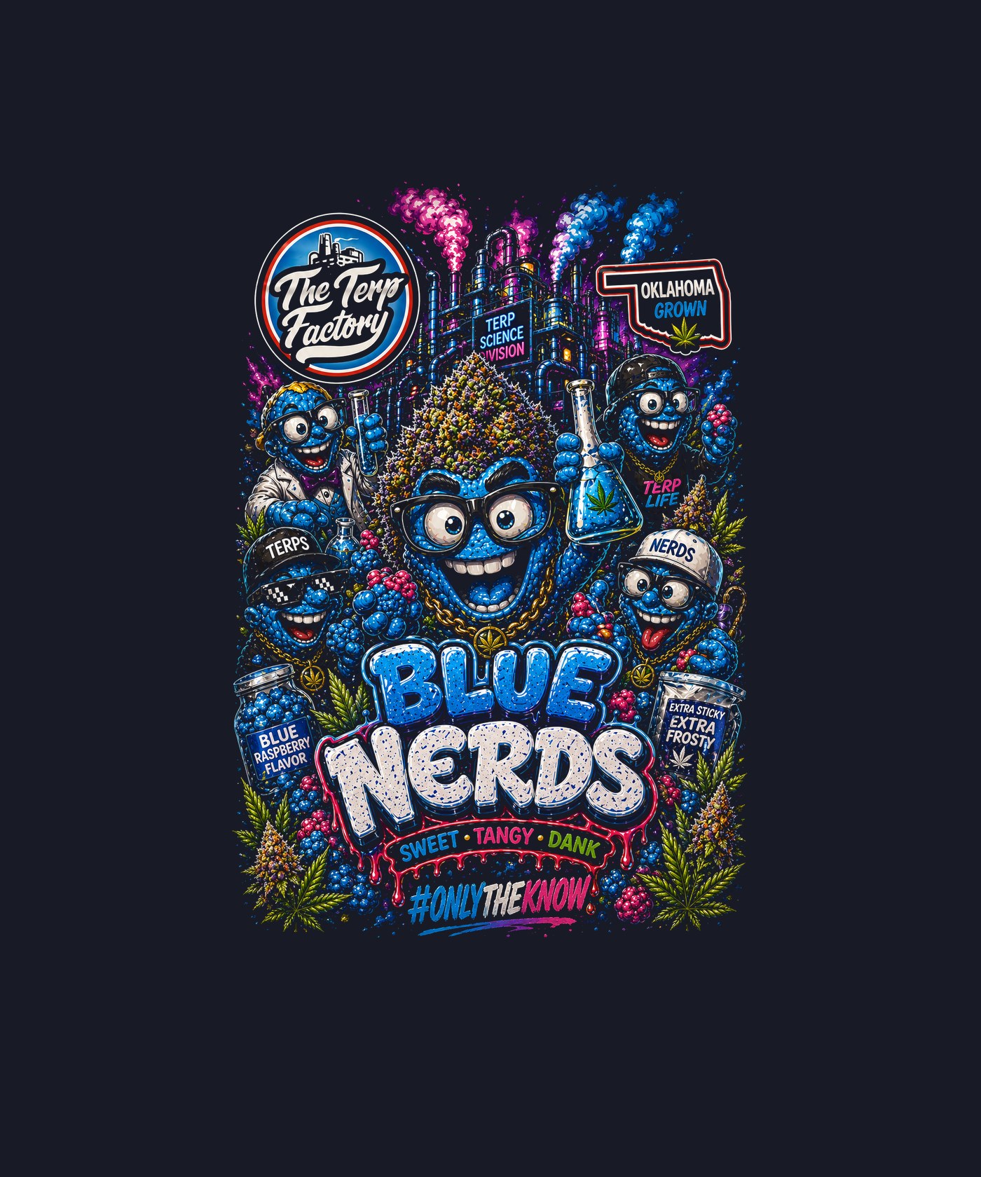 Blue Nerds tee