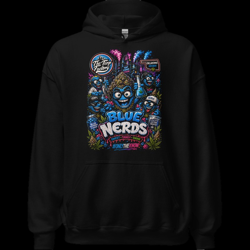 Blue Nerds Hoodie — The Terp Factory